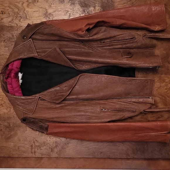 Dkny Jackets & Blazers - DKNY Vintage Genuine Leather Jacket Rare Find